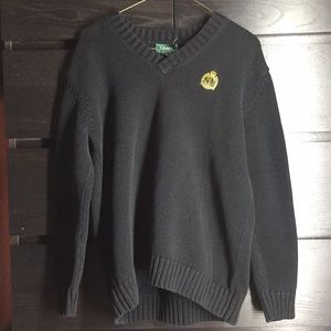 Vintage Lauren Ralph Lauren ‘Preppy’ Black Sweater